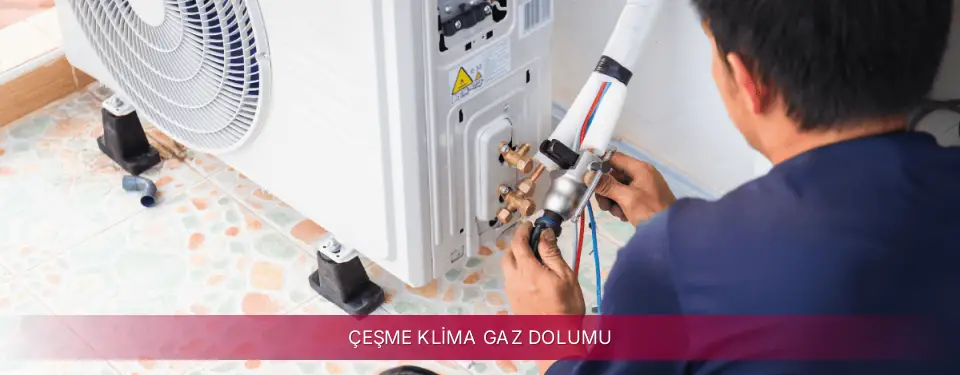Çeşme İlçemi LG Klima Gaz Dolumu